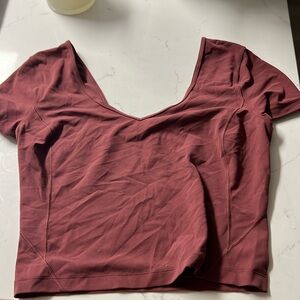 Lululemon athletica Align Crop Shirt